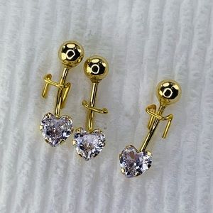 Piercing 14k guenuino $100